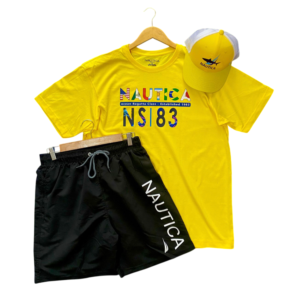CONJUNTO NÁUTICA ⛵️ SUÉTER / GORRA-PANTALONETA