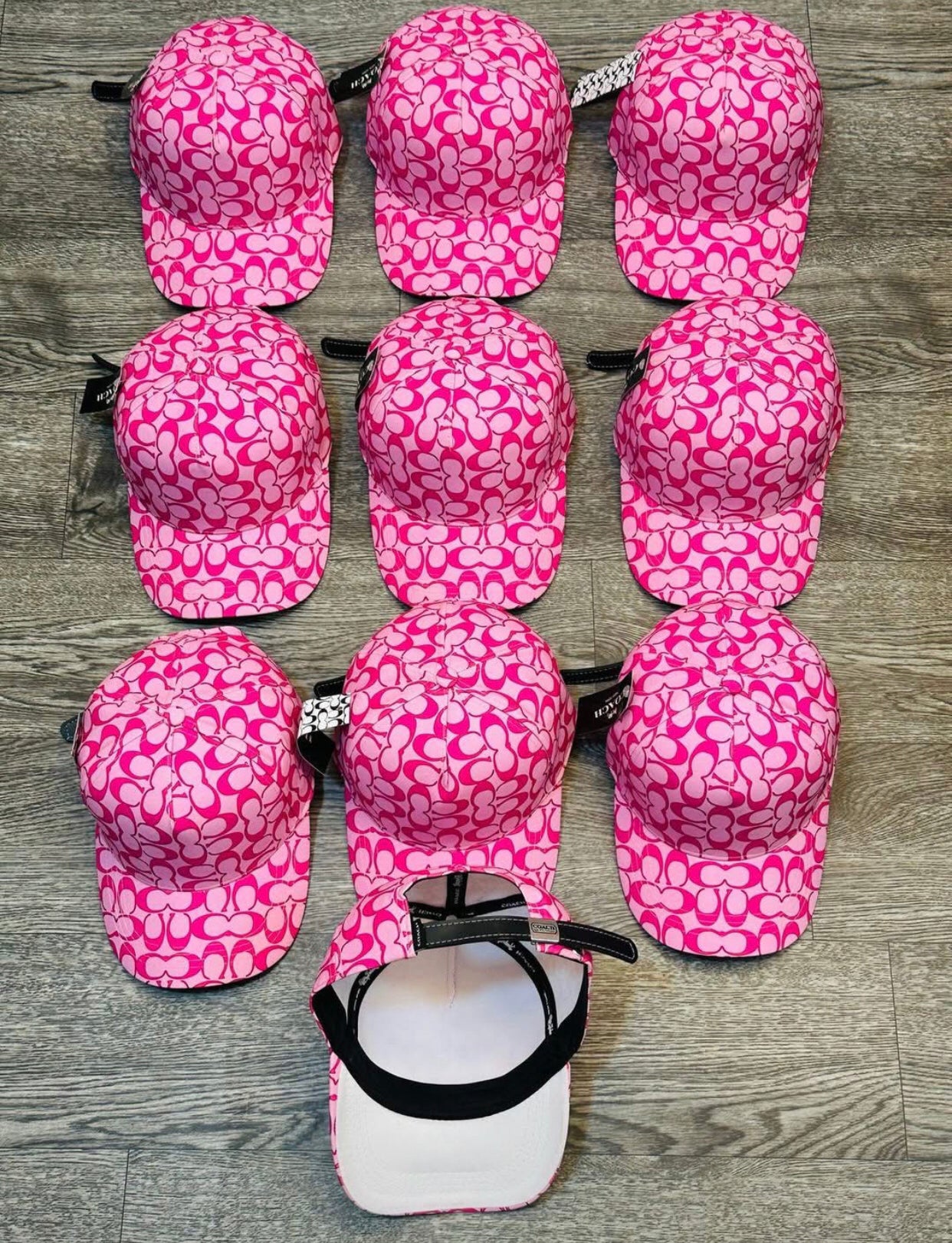 -GORRAS COACH ROSADA- 🧢 💖