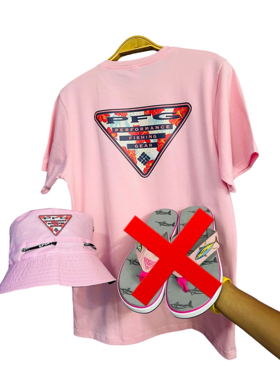 COMBO COLUMBIA PFG DE DAMA 👩💗 SUETER + GORRO
