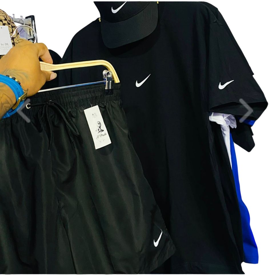 CONJUNTO NIKE ✔️GORRA-SUETER-PANTALONETA