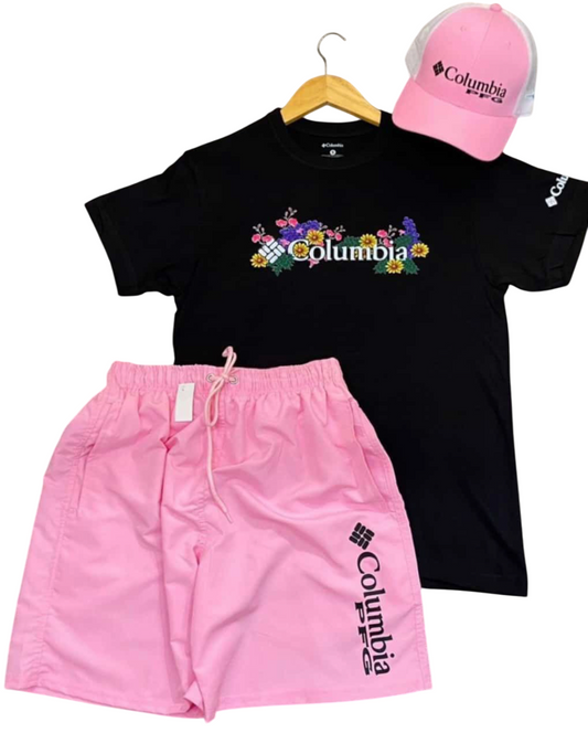 CONJUNTO COLUMBIA PFG DE DAMA 🙋‍♀️💖GORRA-SUETER-PANTALONETA