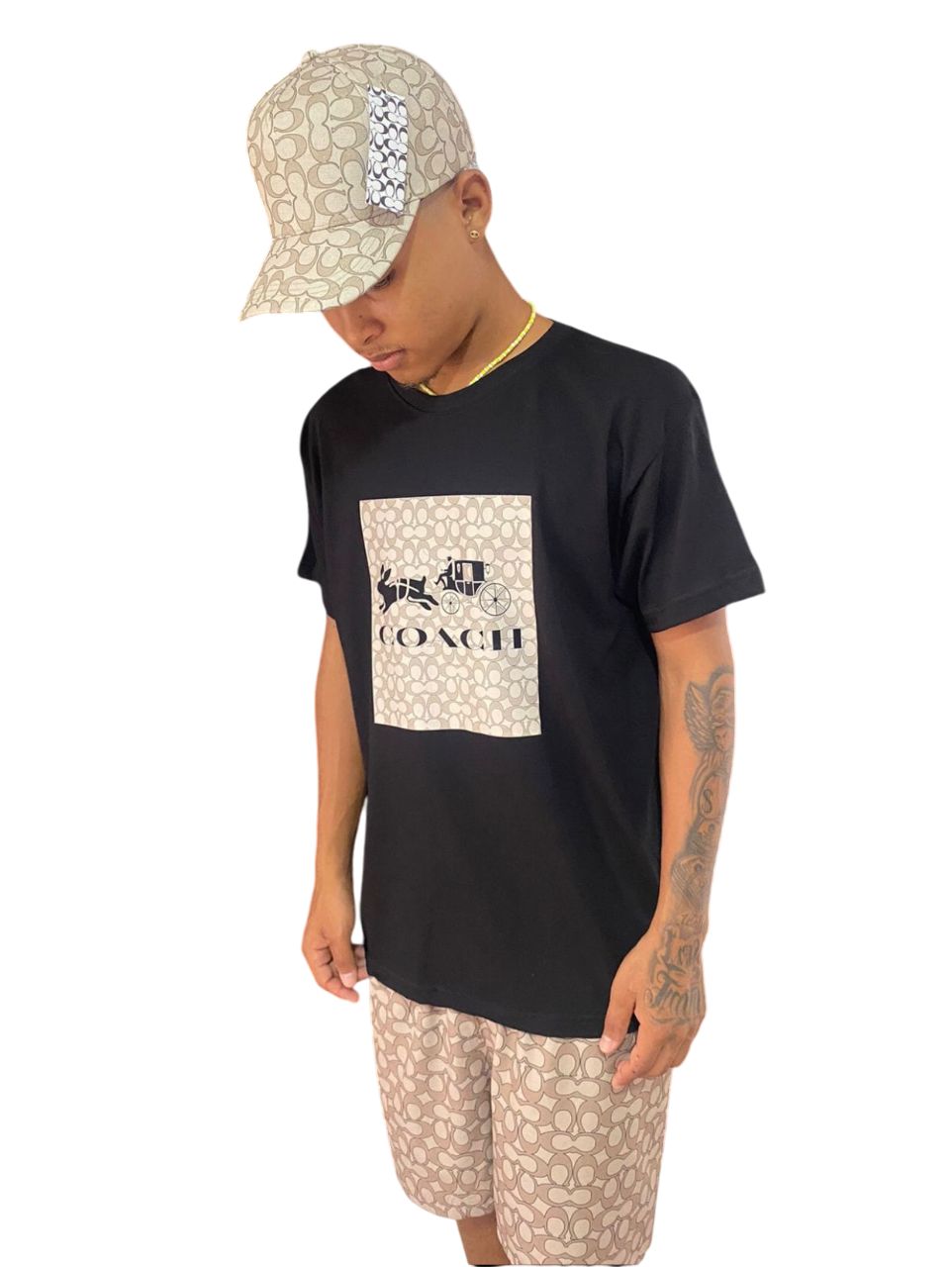 CONJUNTO COACH DE HOMBRE - GORRA-SUETER-PANTALONETA