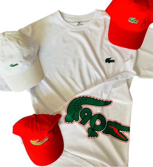 COMBO LACOSTE🐊 SUETER + GORRA