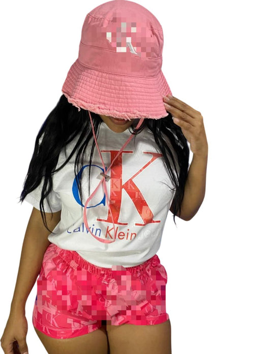 CONJUNTO CALVIN KLEIN DE DAMA  👩‍🦰💗GORRO-SUETER-PANTALONETA