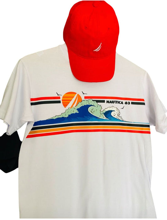 COMBO NAUTICA ⛵ SUETER +GORRA