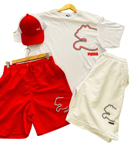 CONJUNTO PUMA 🐯GORRA-SUETER-PANTALONETA